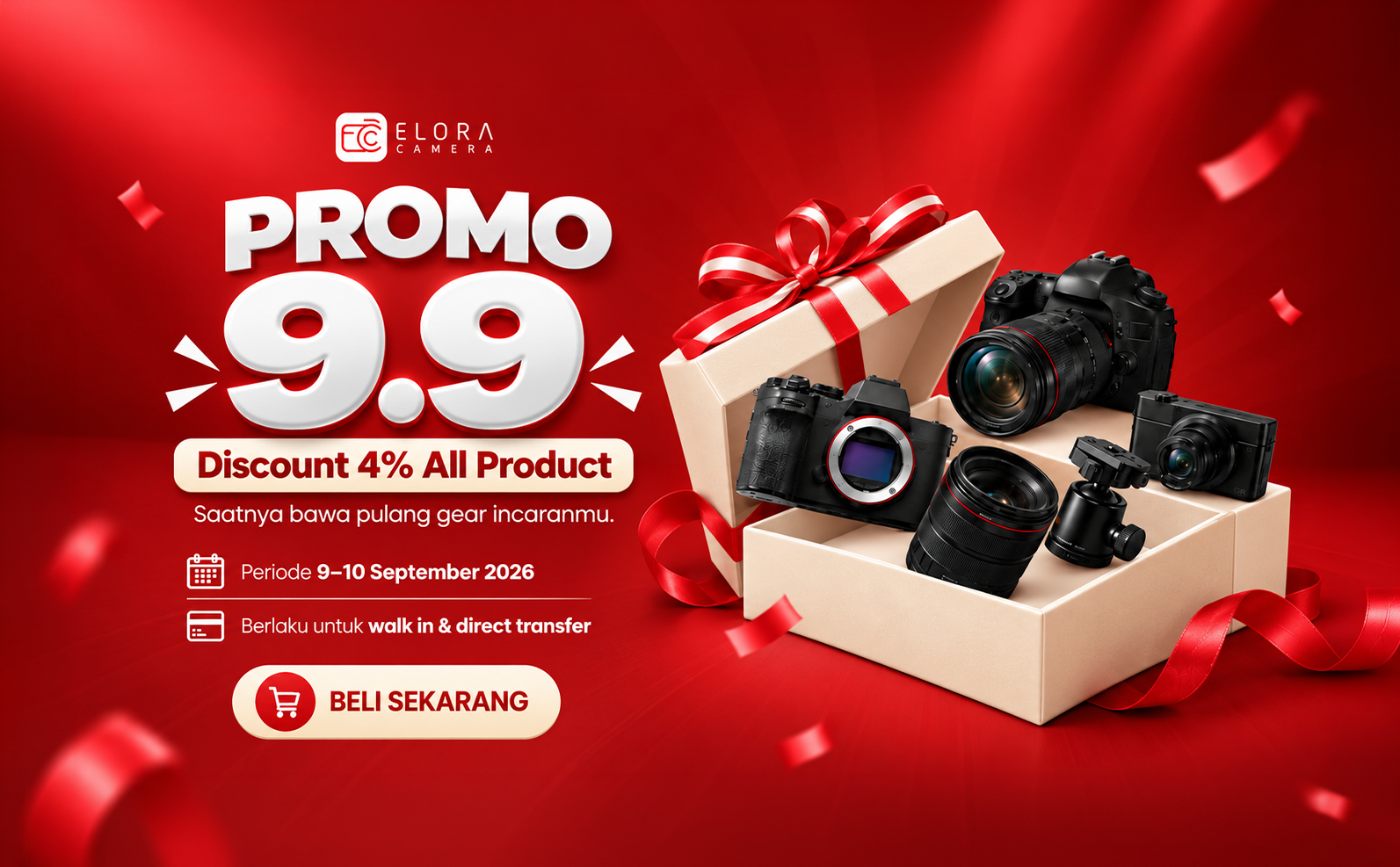 Promo Kamera Bekas Elora